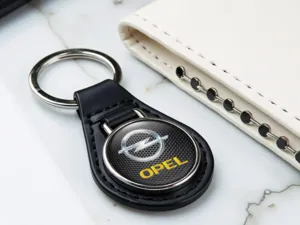 Opel Kunstleder Schlüsselanhänger Edler Anpassbarer Stil